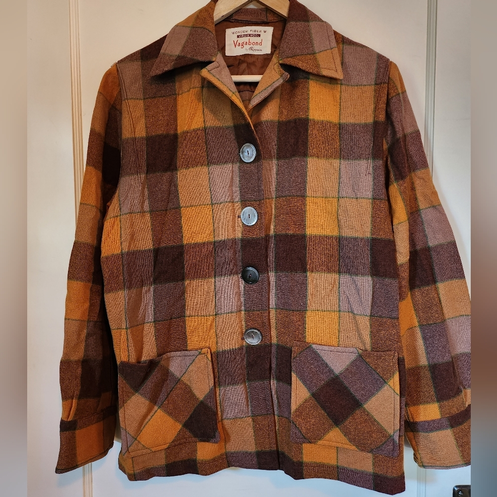 Wool Women's Wonder Fiber Vagabond by Chippewa Vintage 70's shirt